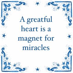 greatful heart magnet tegelregel